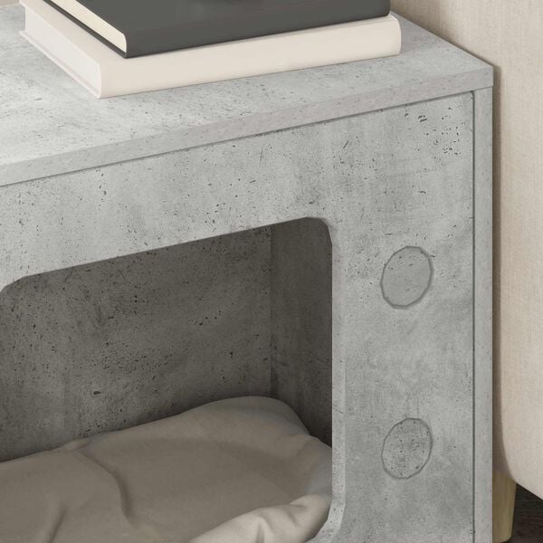 vidaXL Kassi Maja Betoon 51 x 30 x 52 cm Tehispuit