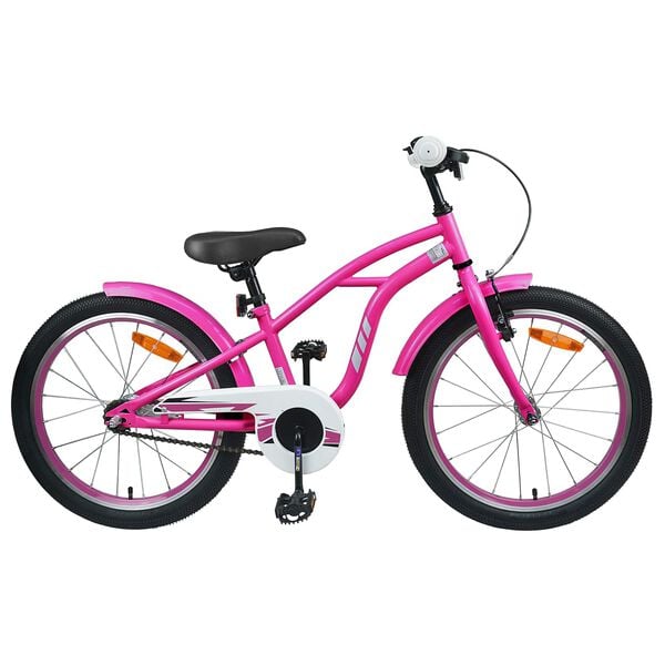 vidaXL Laste Bike 20 Tolli vanuses 6-11 aastat Tumepink