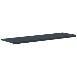 vidaXL Akna aluskate Antratsiit puidu mustriga 140 x 45 x 4,5 cm PVC