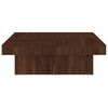 vidaXL kohvilaud, pruun tamm, 90 x 90 x 28 cm, tehispuit