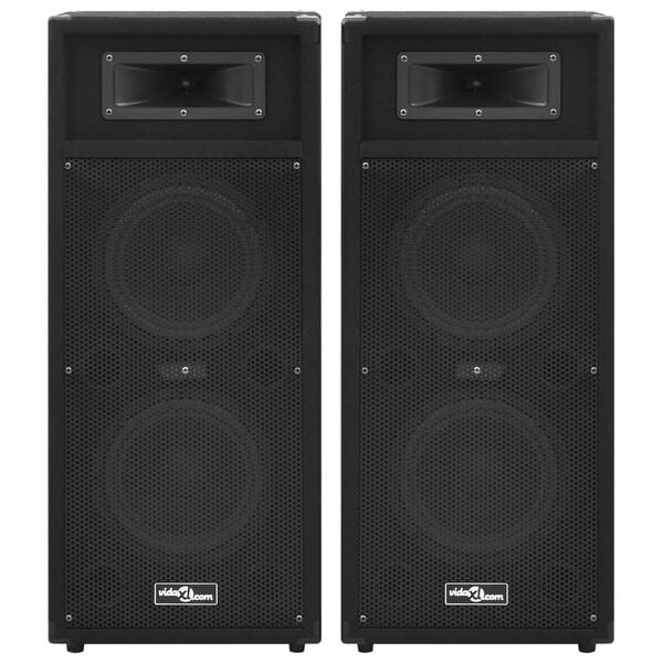 vidaXL professionaalsed HiFi lavakõlarid 2 tk, 1000 W, must