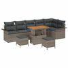 vidaXL Aia Diivanikomplekt padjaga ladustamisega 9 pcs Hall