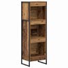vidaXL Raamaturiiul 40 x 30 x 121 cm Tehispuit Vana puit