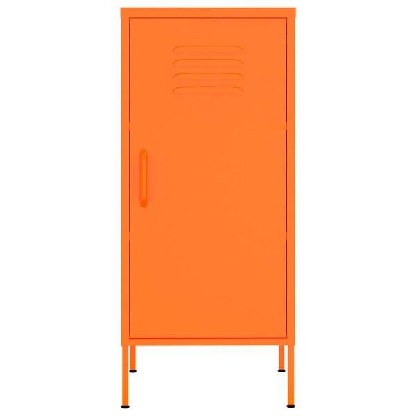 vidaXL hoiukapp, oranž, 42,5 x 35 x 101,5 cm, teras