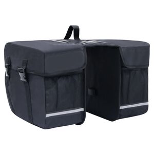 vidaXL kaks jalgrattakotti, veekindel, 35 l, must