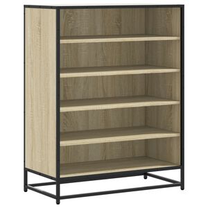 vidaXL jalatsikapp, sonoma tamm, 75x38x97,5 cm, tehispuit