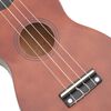 vidaXL sopran ukulele komplekt kotiga lastele naturaalne 21"