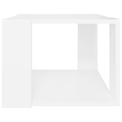vidaXL kohvilaud, valge, 40x40x42 cm, tehispuit