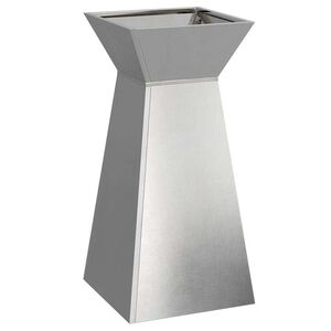 vidaXL Sambaplaneerija H&otilde;bedane 35 x 35 x 73 cm Roostevaba teras