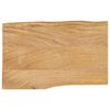 vidaXL lauaplaat, 60 x 40 x 3,8 cm, naturaalsete servadega, mangopuit