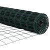vidaXL Aed koos postiga Roheline 0,4 x 25 m Terased ja PVC