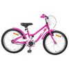 vidaXL Laste Bike 18 Tolli 5-7 aastastele Tumepink