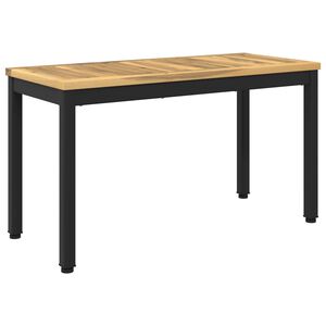 vidaXL Aiapink 80,5 x 35 x 45 cm Tugev akatsiapuu Valge ja must