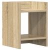 vidaXL Taimede alus Sonoma tamm 30 x 30 x 40 cm T&ouml;&ouml;deldud puit