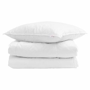 vidaXL Talve tek padjaga 2 pcs Valge Down Feather