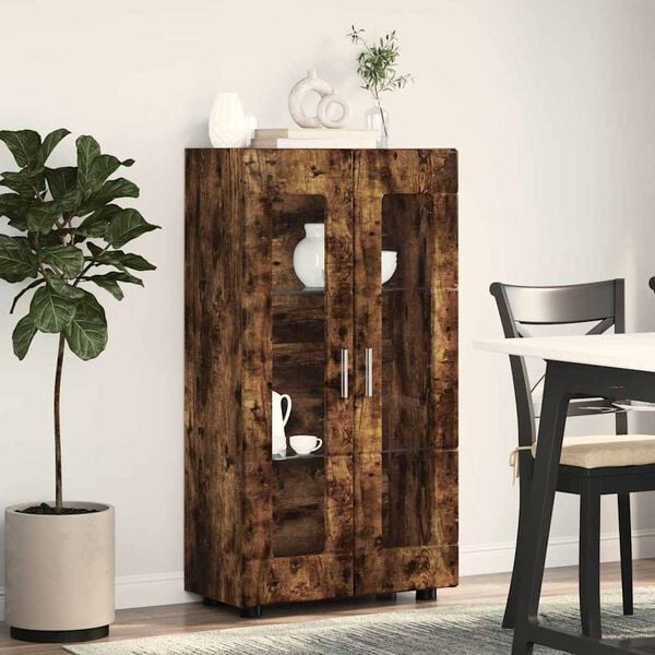 vidaXL K&otilde;ide FLORIN Suitsetatud tamm 55,5 x 29 x 103 cm Tehispuit