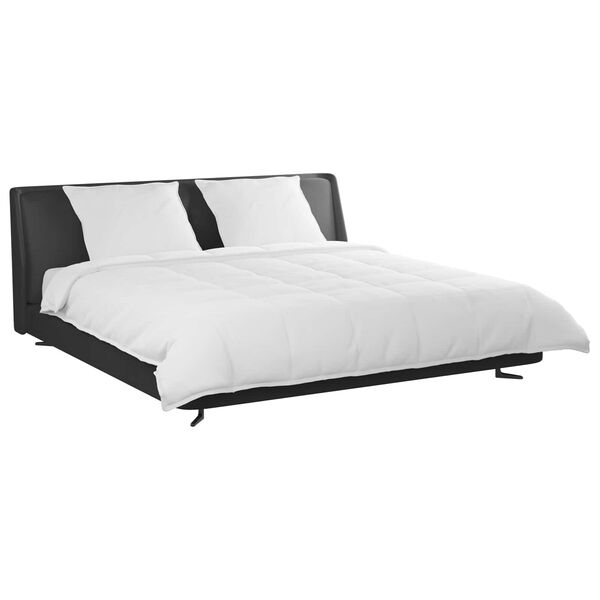 vidaXL Teki komplekt padjaga 3 pcs Valge Down Feather