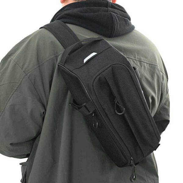 vidaXL Rattakott Must 38 x 16 x 16 cm Polüester