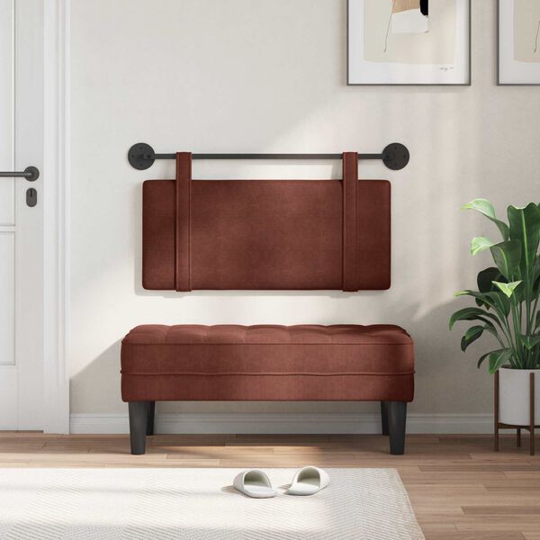 vidaXL Rippuv Peatoe K&uuml;&uuml;riv Pruun 90 x 55 x 5 cm Antiik PU