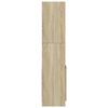vidaXL k&otilde;rge kapp, Sonoma tamm, 92x33x140 cm, tehispuit