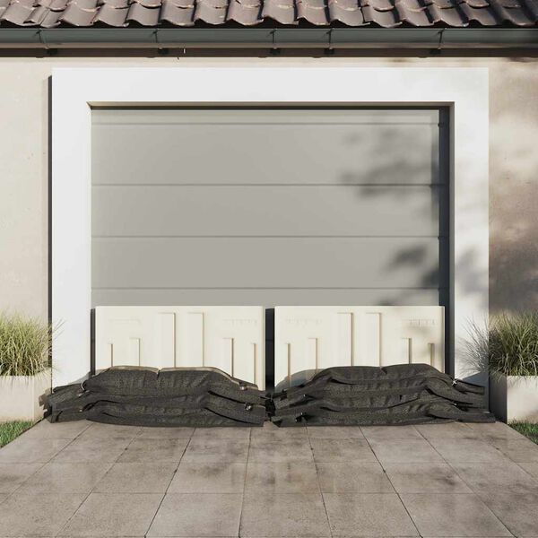 vidaXL liivakotid 25 tk, tumeroheline, 103 x 25 cm, HDPE