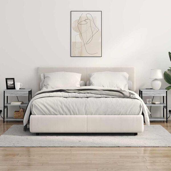 vidaXL &Ouml;&ouml;lambi kapp Hall Sonoma 41 x 31 x 51 cm Tehispuit