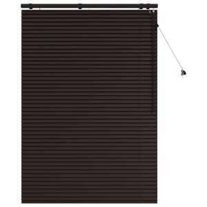 vidaXL Veneetsia rulo Tume pruun 110 x 160 cm 35 mm