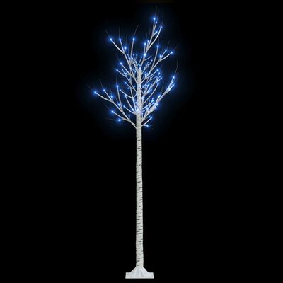 vidaXL jõulupuu 180 LEDi 1,8 m, sinine paju, tuppa/õue