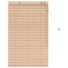 vidaXL Veneetsia rulo Tamme v&auml;limus 85 x 130 cm 35 mm