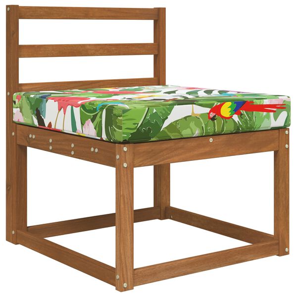 vidaXL V&auml;lim&ouml;&ouml;blitugi patja v&auml;rviline 60 x 60 x 8 cm Pol&uuml;ester