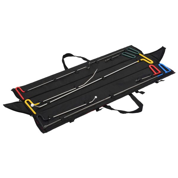 vidaXL 8-osaline m&otilde;lkide eemaldamise komplekt, roostevaba teras