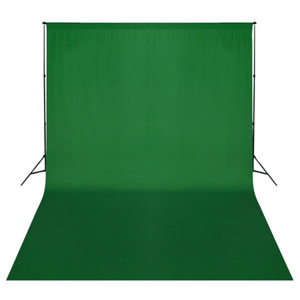 vidaXL fotostuudio komplekt valgustuse, taustapildi ja reflektoriga