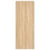 vidaXL teleri seinakapp, Sonoma tamm, 40,5 x 30 x 102 cm, tehispuit