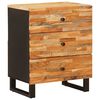 vidaXL Voodikapp sahtliga Pruun 50 x 33 x 62 cm Tugev mango puu