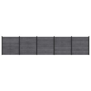 vidaXL Aia komplekt 5 pcs 872 x 186 cm WPC ja Alumiinium Hall
