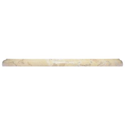 vidaXL lauaplaat, kreemjas, Ø 40 x 2,5 cm, marmor
