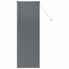 vidaXL Venetsi Rulood Tumehall 175 x 55 cm Alumiinium