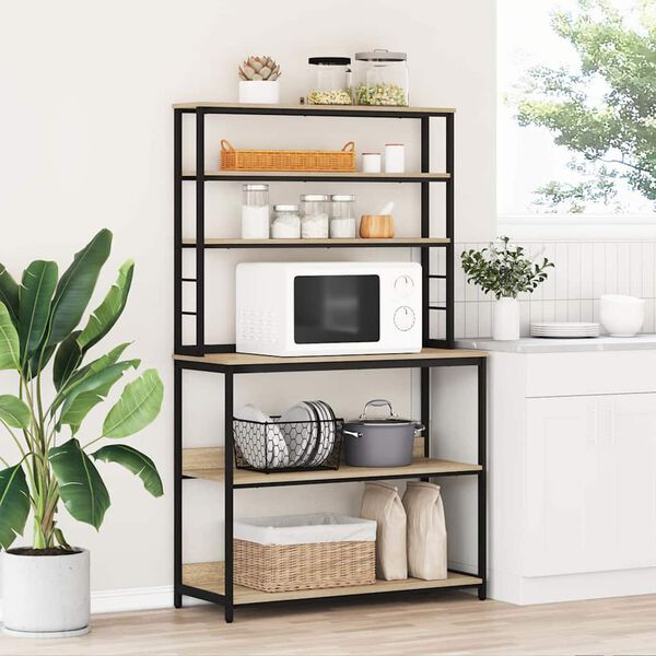 vidaXL K&ouml;&ouml;giriiul Sonoma tamm 100 x 40 x 168 cm Tehispuit