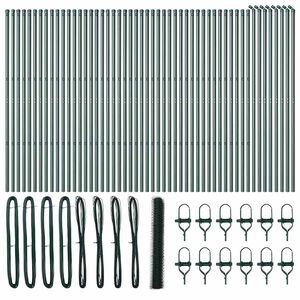 vidaXL Aiapost Roheline