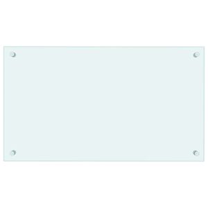 vidaXL k&ouml;&ouml;gi pritsmekaitse, piimav&auml;rvi, 70 x 40 cm, karastatud klaas