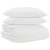 vidaXL Talve tek padjaga 3 pcs Valge Down Feather
