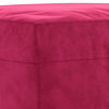 vidaXL jalapink, veinipunane, 60 x 50 x 41 cm, samet