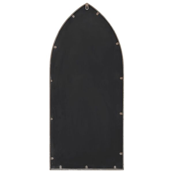 vidaXL aiapeegel, beež, 100x45 cm, raud, õues kasutamiseks