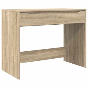 vidaXL Laud sahtliga Sonoma tamm 100 x 50 x 78 cm T&ouml;&ouml;deldud puit