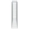 vidaXL kaarekujulised gabioonkorvid 10 tk, 400x50x220/240 cm, raud