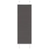 vidaXL plisseeritud ruloo must 45x100 cm kanga laius 44,4 cm pol&uuml;ester