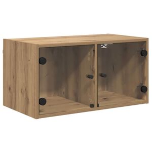 vidaXL Seinekapp 68 x 37 x 35 cm Tehispuit K&auml;sit&ouml;&ouml;puu