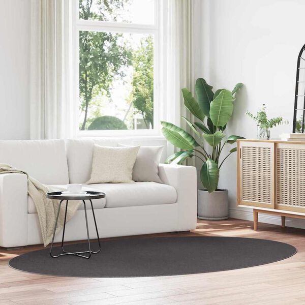 vidaXL Vaip HUARTE Antratsiit 230 x 160 cm 100% Pol&uuml;ester