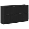 vidaXL K&otilde;ide 2 pcs Must tamm 60 x 30 x 70 cm Tehispuit