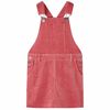 Laste traksidega kleit, velvet, roosa , 116